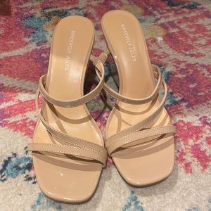 Nude Sincerely Jules Wedges